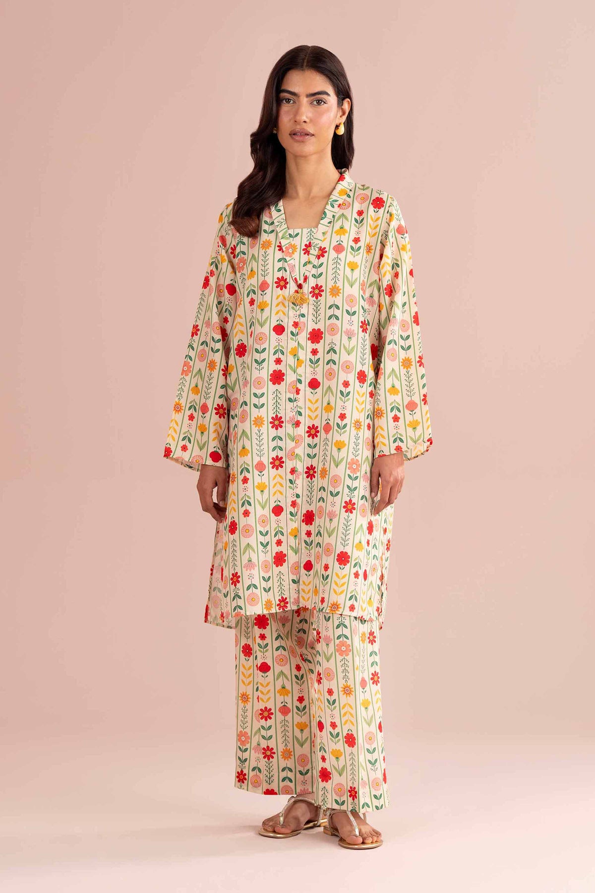 2 Piece - Printed Suit - PE26-367
