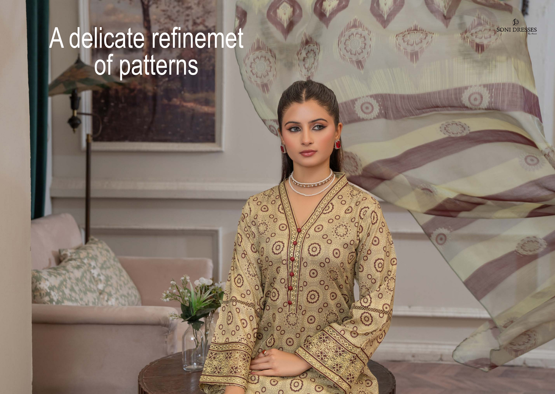 Soni luxury lawn Premium Ready-to-Wear 04-Lawn Dress for Women Soni luxury lawn Premium Ready-to-Wear 04-Lawn Dress for Women