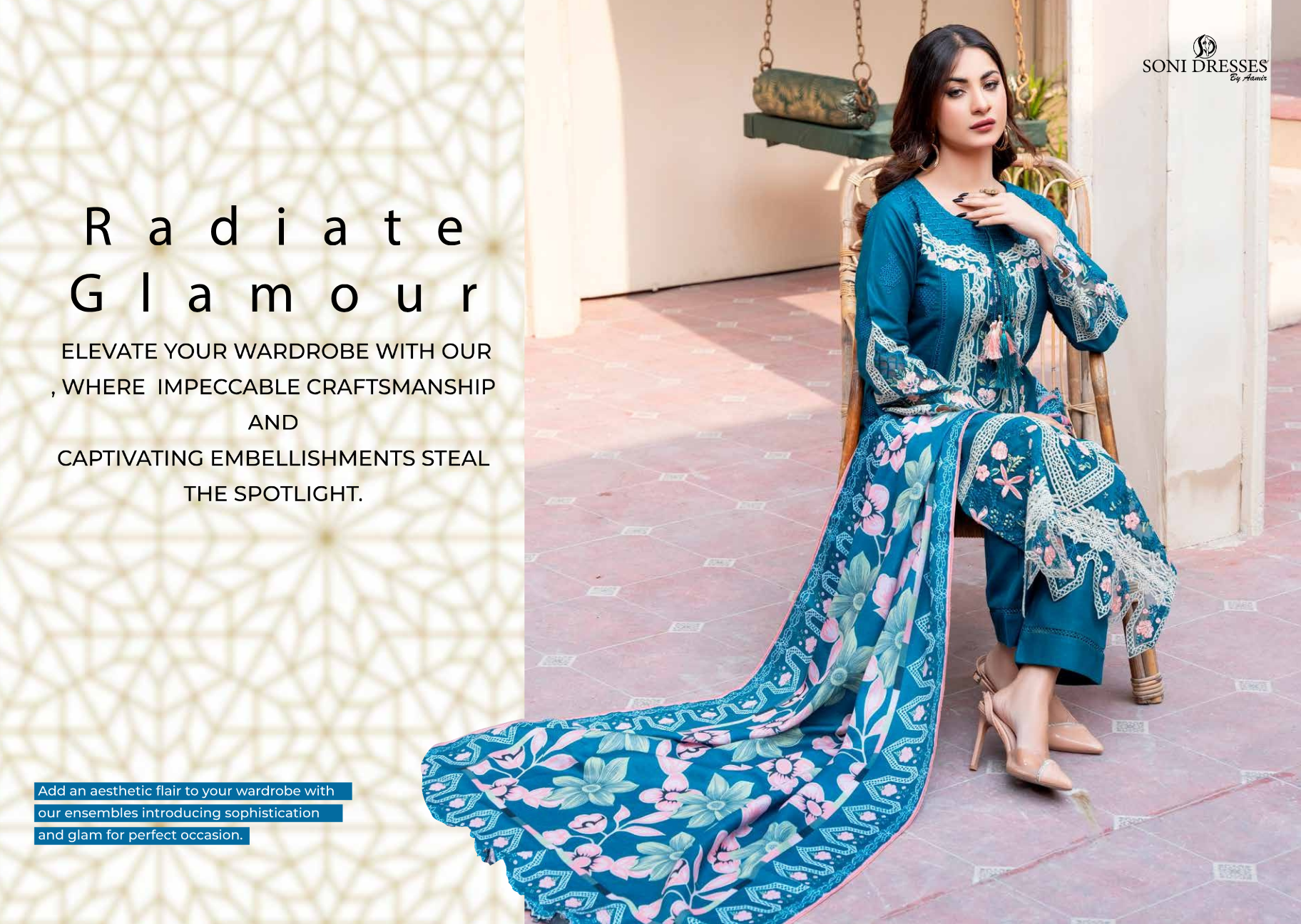 Original Khaddar Soni Embroidered 3-Piece Suit Original Khaddar Soni Embroidered 3-Piece Suit