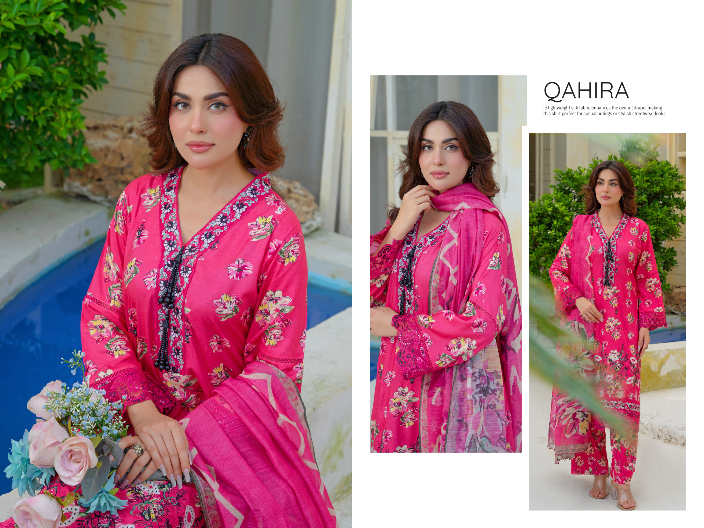 Haya Noor Embroidered Slub Linen stitched 3 Piece Suit -02- Winter Collection Haya Noor Embroidered Slub Linen stitched 3 Piece Suit -02- Winter Collection